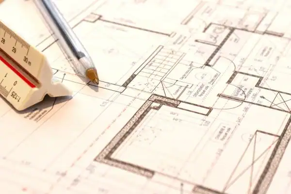 Image of architect Stourbridge drawings